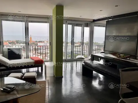 Departamento 2 ambientes con 2 baños