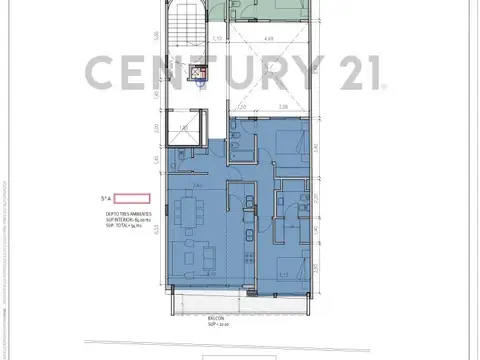 Departamento en Venta en Villa del Parque, USD 98.500