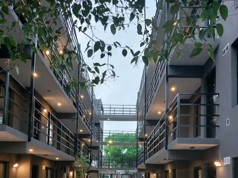 DEPARTAMENTO MONOAMBIENTE CON TERRAZA Y COCHERA EN ALQUILER