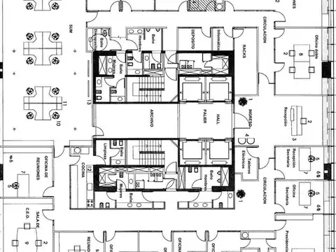ALQUILER OFICINA ALEM PLAZA CON 8 COCHERAS