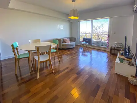 Departamento de 1 dormitorio con cochera en Torre Maui, Alquilado