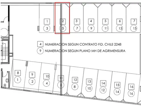 Venta cochera en edificio de Balvanera CABA