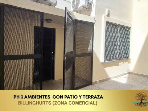 PH 3 ambientes con patio y terraza - Billinghurst (zona comercial)