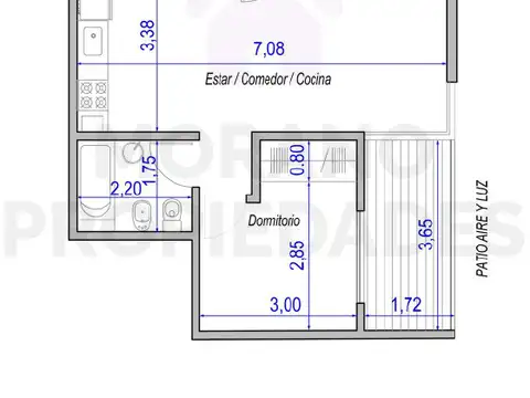 Departamento en Venta en Coghlan, USD 164.000