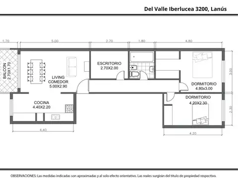 Departamento en Venta en Lanus Oeste, USD 148.000