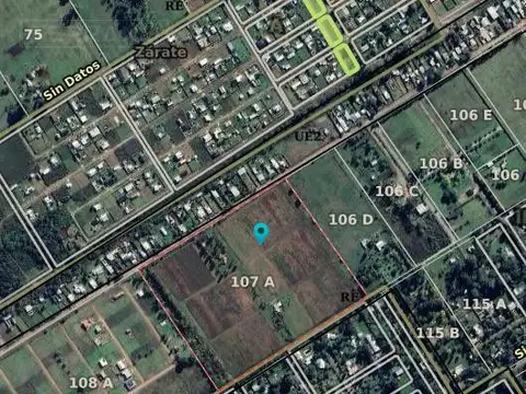 LDO. Venta Casa 4 amb Quincho Galpón sobre  fracción 10 has Apto Loteo Desarrollo Residencial Zarate