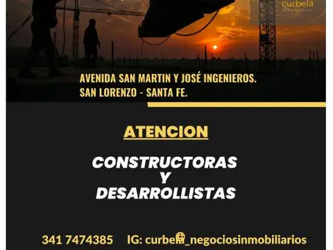 Terreno en Venta de 878,0 m2