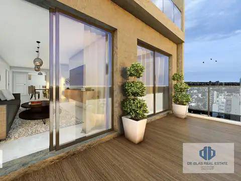 Departamento 4 ambientes con 2 baños