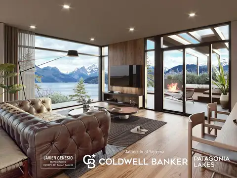 VENTA Departamento de lujo 405 B 72m2 Costa de lago Complejo UNIQ Villa La Angostura