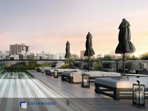 Departamento 2 ambientes con 1 baño