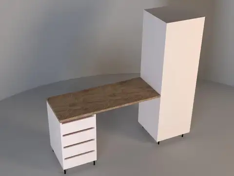 Departamento Monoambiente con 1 baño