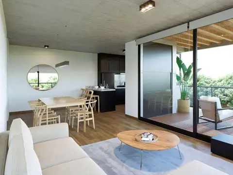 Departamento 3 ambientes con 2 baños