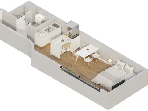 Departamento en Venta Apto profesional