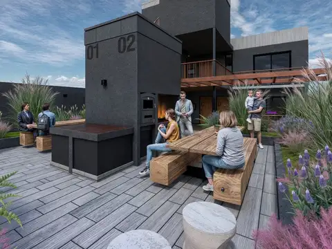 Depto 1 Dorm B providencia