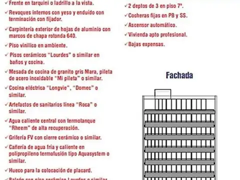 Departamento en Venta Apto profesional