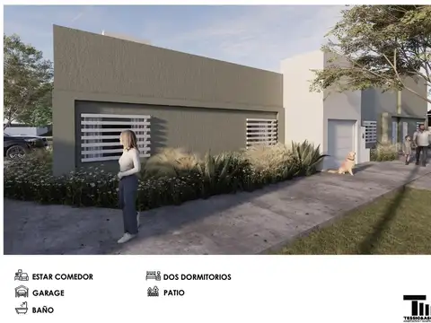 Depto Tipo Casa en Venta de 2 dormitorios