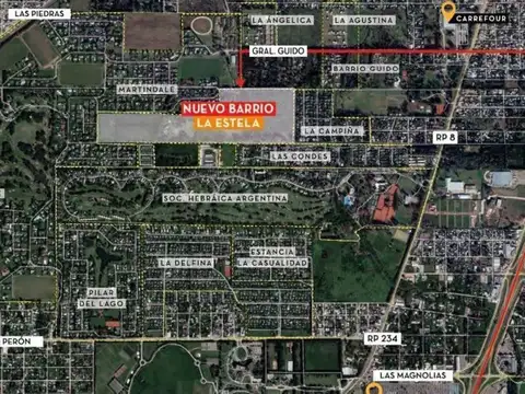 VIS. Hermoso lote en venta en el Barrio La Estela, Pilar.