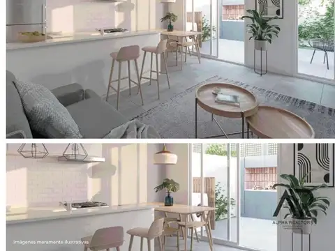 Departamento en Venta de 1 dormitorio