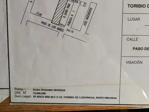 Lote Barrio semi privado Los Sarmientos