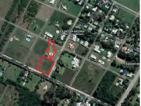 Venta de lote de 2300 m2, Calle 144 esquina 39! Acceso Sur!