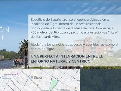 Departamento en Venta en Ciudad De Tigre, USD 170.000