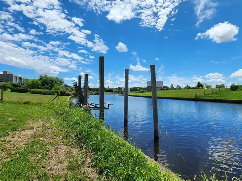 Lote en venta - salida directa al rio - barrio nautico El Cazal, Escobar