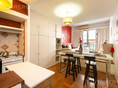 Venta departamento 1 ambiente en Las Cañitas