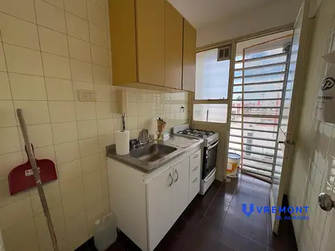 Departamento 2 ambientes con 1 baño
