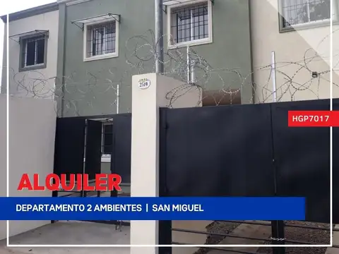 Departamento - Alquiler - Argentina, San Miguel - Salerno 2519