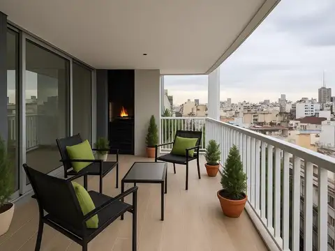 Venta depto 2 amb balcon amenities San Cristóbal