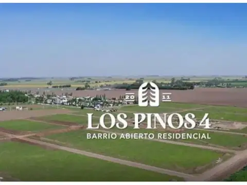 "Los Pinos 4" Barrio Abierto Residencial (Alvarez) - Lotes desde 300mts2 (Entrega + F...