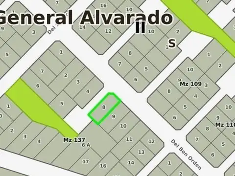 Terreno en Venta en Miramar, USD 32.000