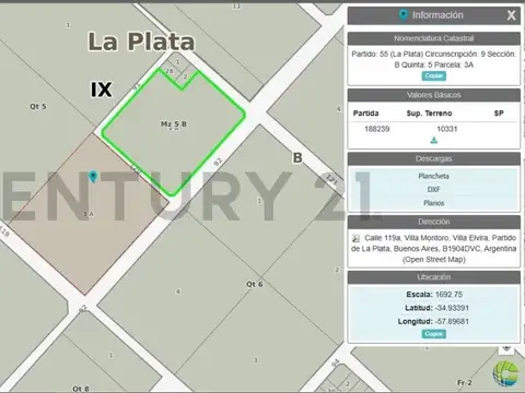 119 A 91 y 92 , Piso 0