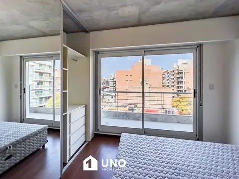 Departamento 2 ambientes con 1 baño