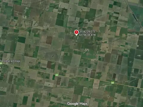 Campo en venta Crispi, limite con Sastre 67 Has Oportunidad Escriturado