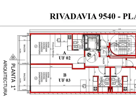 Av. Rivadavia 9500 1° A al 4° A