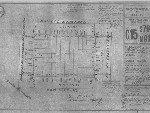 Terreno en Venta 33  mts Fondo