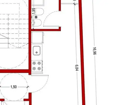 Departamento en Venta de Monoambiente