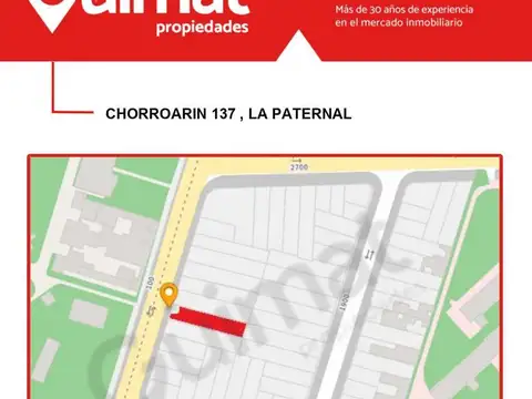 Terreno en Venta en Paternal, USD 460.000