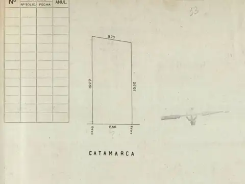 Terreno en Venta de 167,0 m2