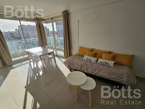 Departamento mono ambiente amueblado en alquiler en Belgrano