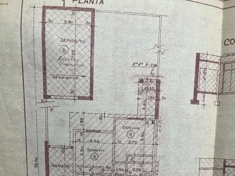 Casa 3 ambientes con 1 baño