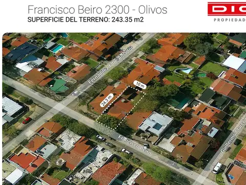 Terreno Venta - Olivos-Roche