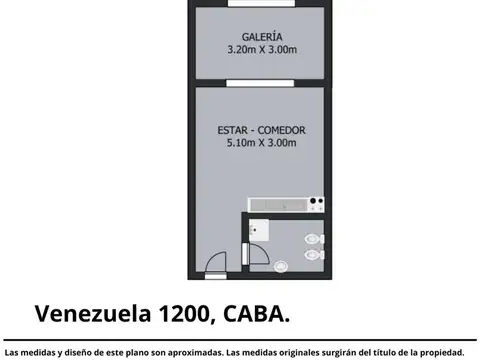 Departamento en Alquiler en Monserrat, USD 550