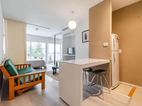 Departamento Monoambiente con 1 baño