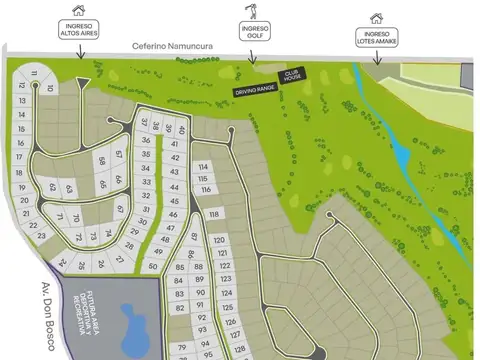 VENTA LOTE PRE LANZAM 1.800m2 Valle Tandil Golf