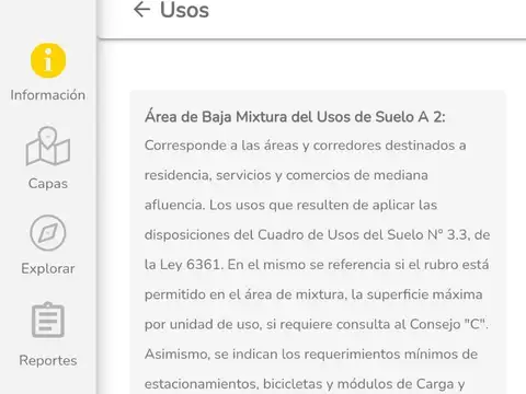 Terreno en Venta 8  mts Frente