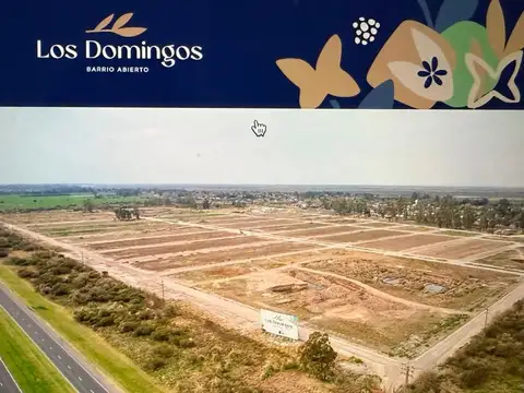 SE VENDE LOTE EN BARRIO LOS DOMINGOS-SAUCE VIEJO