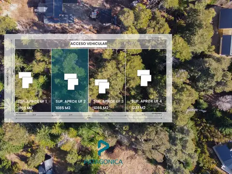 Terreno 1080,56m2 UF 2. Altos de Manzano
