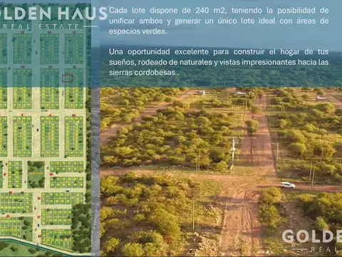 Terreno en Venta en Villa Dolores, USD 19.000